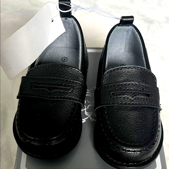 kids black dress shoes